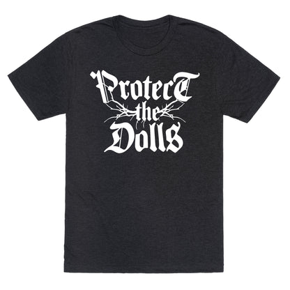 Protect the Dolls Graphic Tee Unisex Triblend Tee
