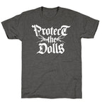 Protect the Dolls Graphic Tee Unisex Triblend Tee