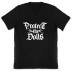 Protect the Dolls Graphic Tee V-Neck