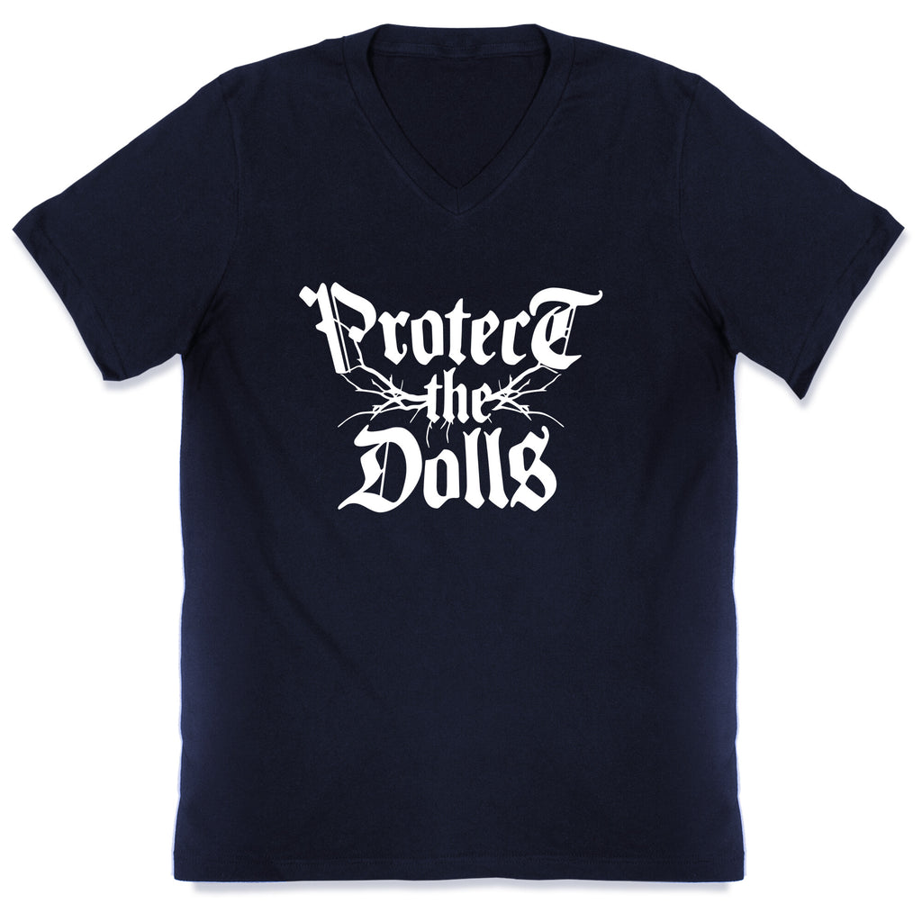 Protect the Dolls Graphic Tee V-Neck