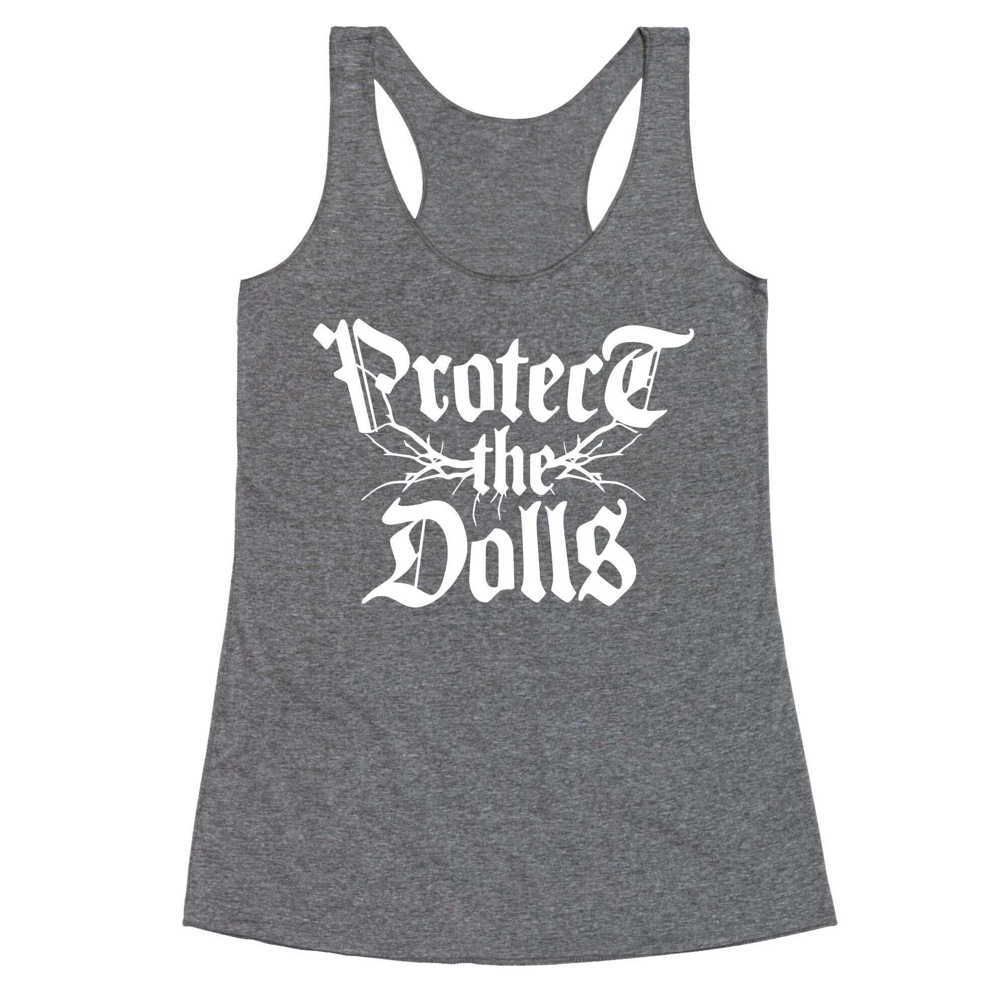 Protect the Dolls Graphic Tee Racerback Tank