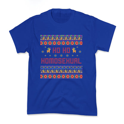 Ho Ho Ho Homosexual Kids Tee