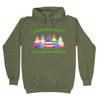 Christmas Lights and Equal Rights Shirt Hoodie