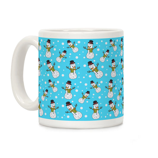 Snowman Peen Mug Coffee Mug