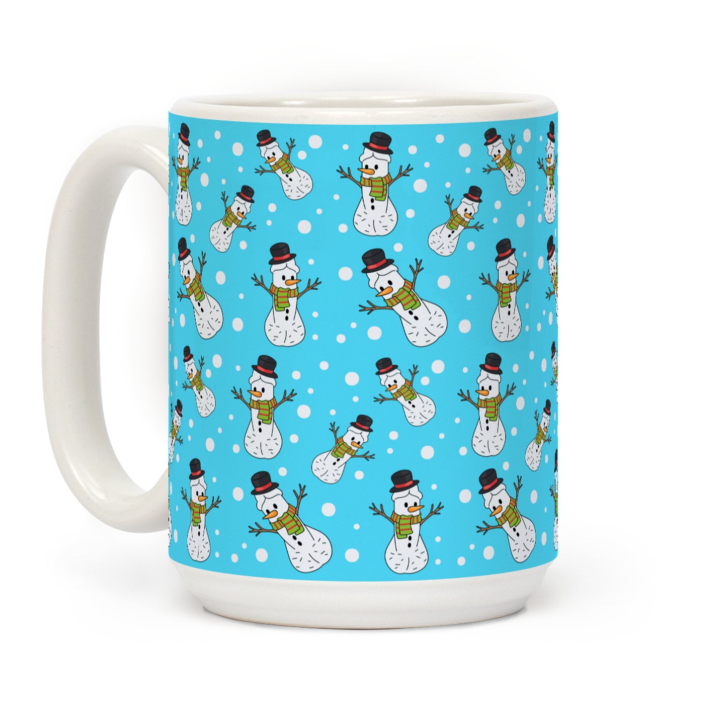 Snowman Peen Mug Coffee Mug