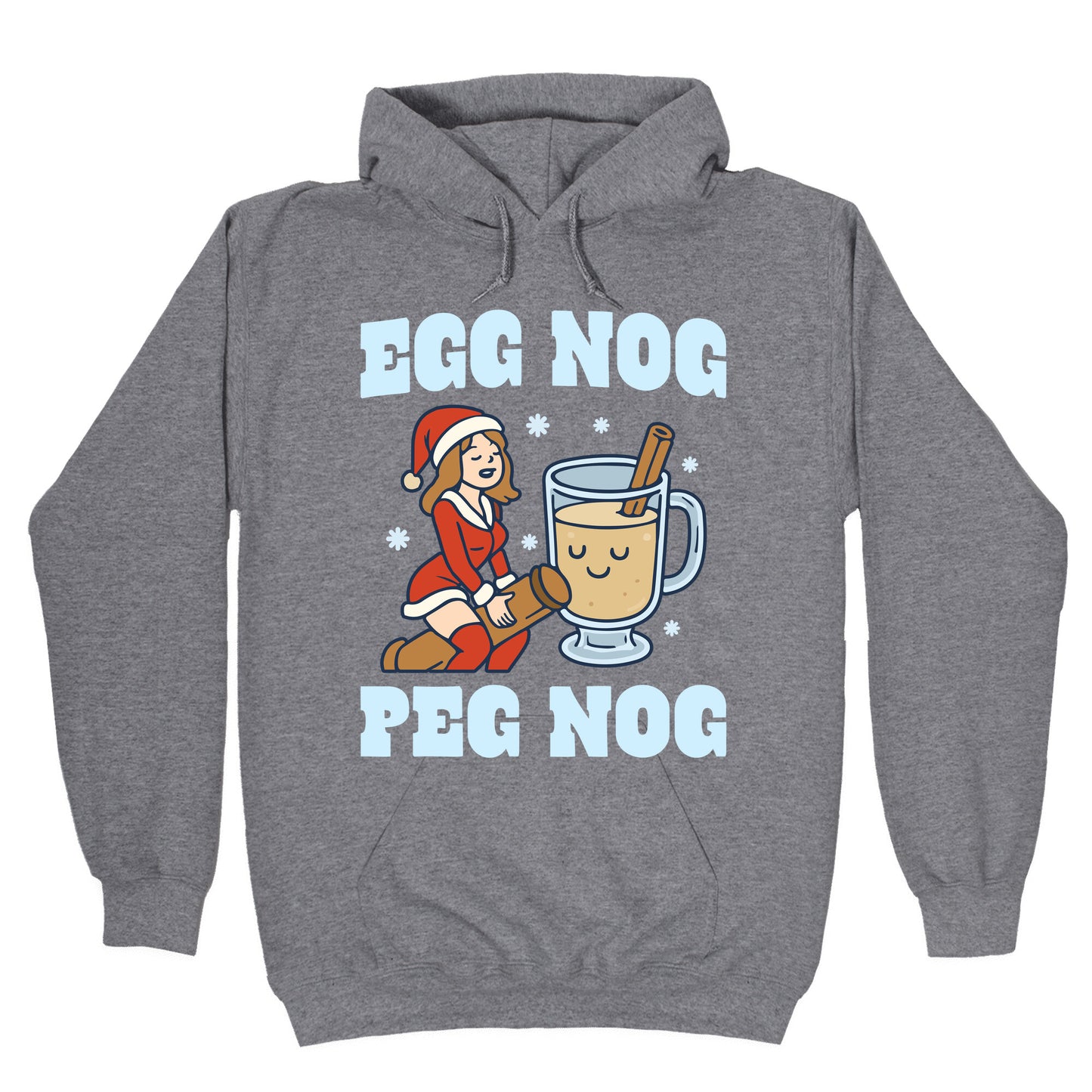 Egg Nog Peg Nog Hoodie