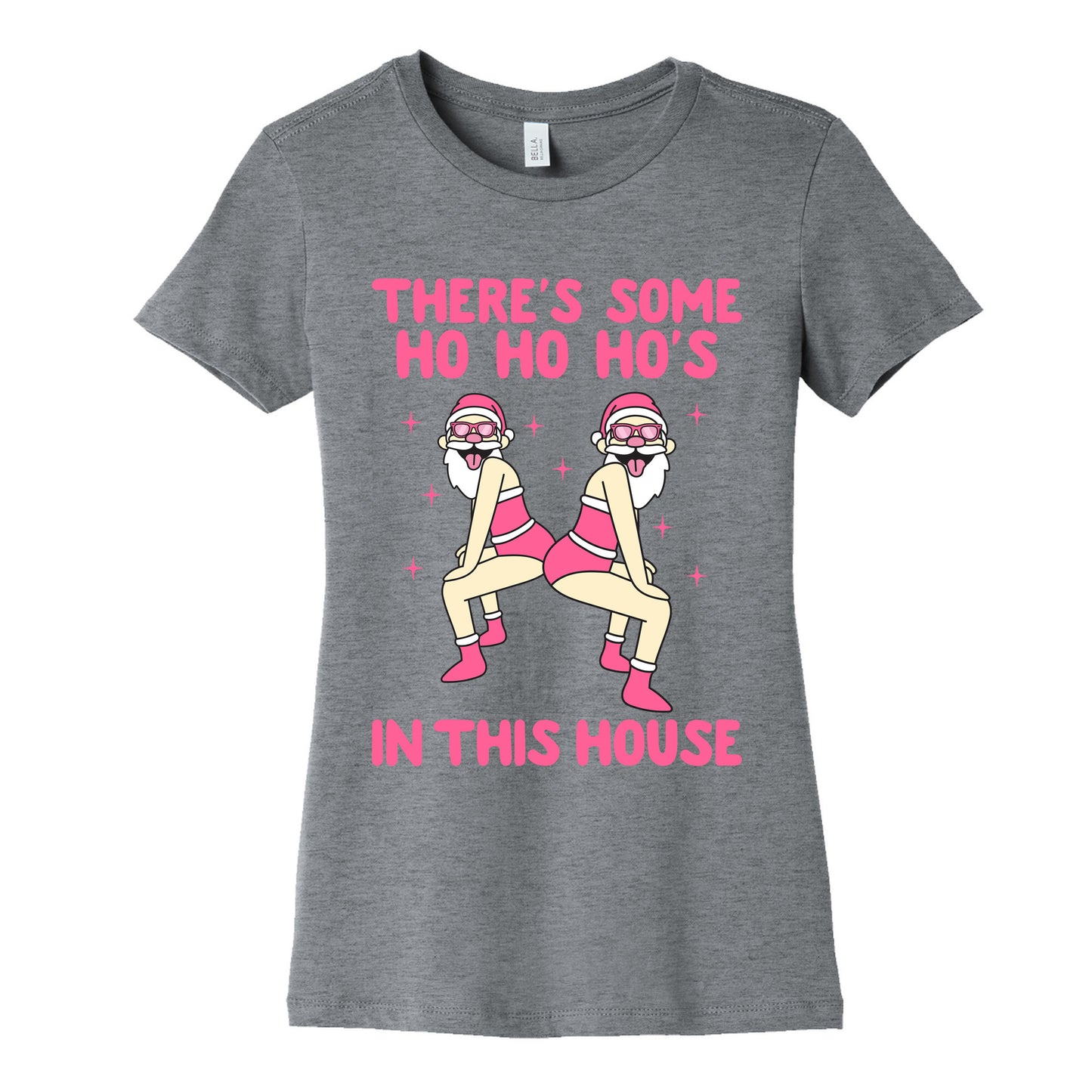 Ho Ho Hos In the House Womens Cotton Tee