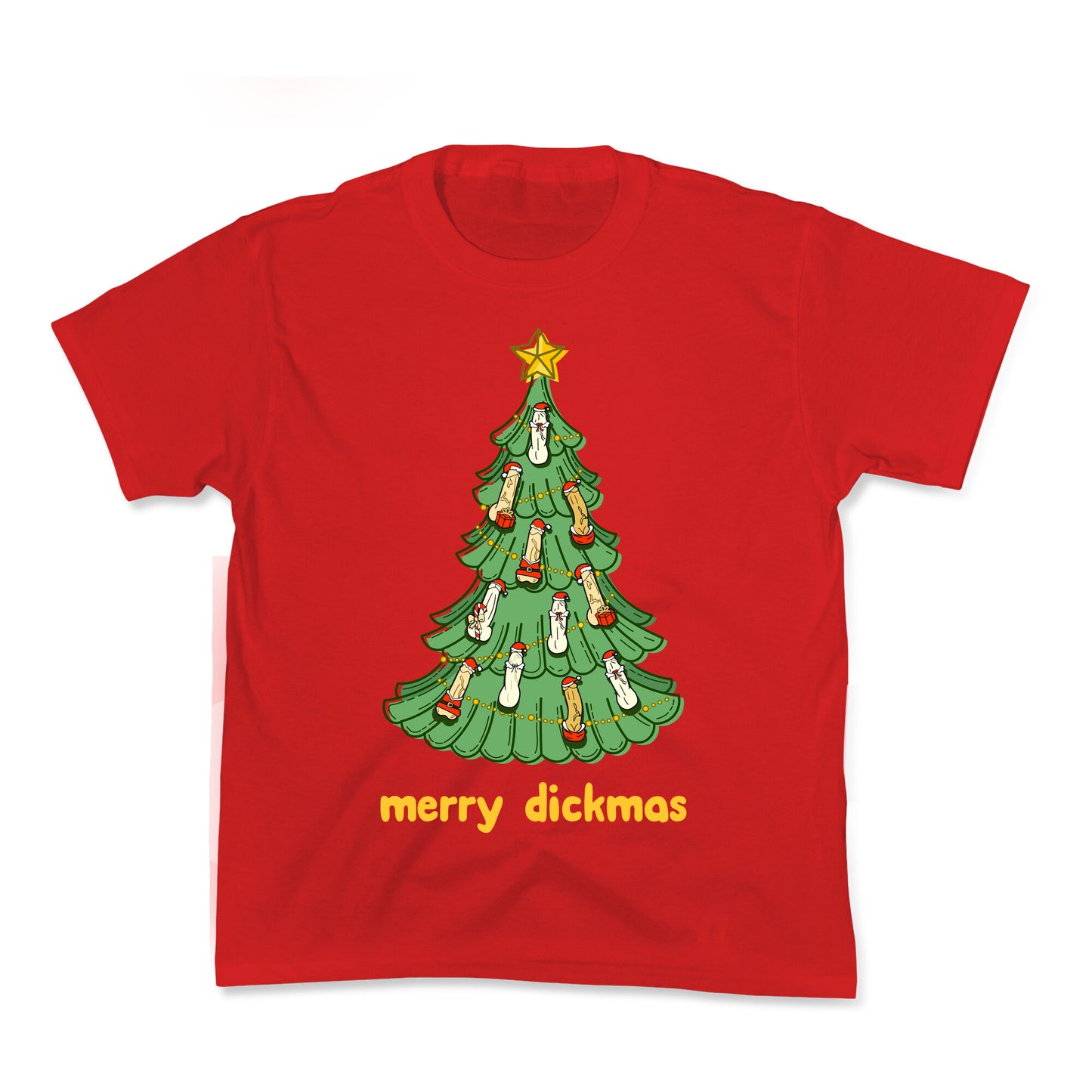 Merry Dickmas Kids Tee