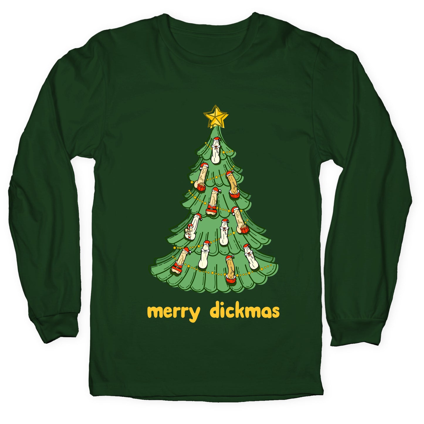 Merry Dickmas Longsleeve Tee