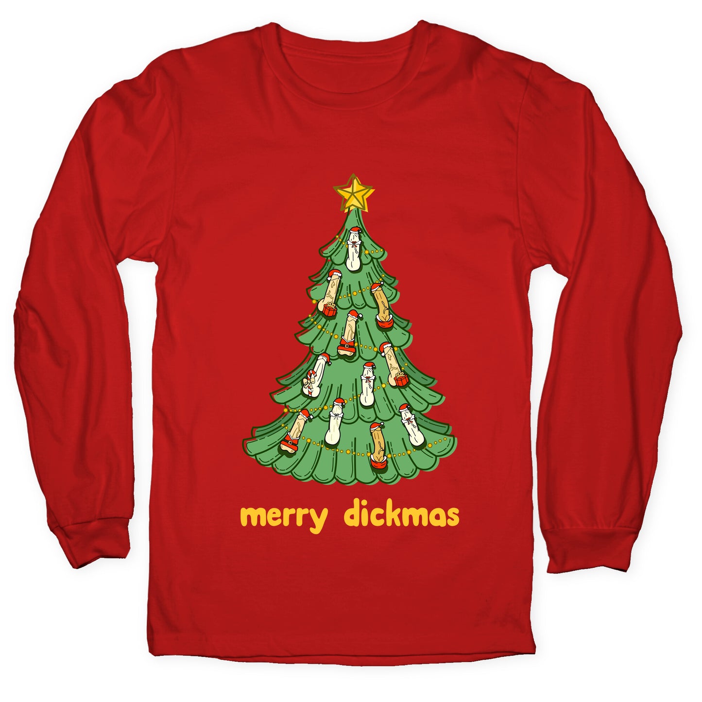 Merry Dickmas Longsleeve Tee
