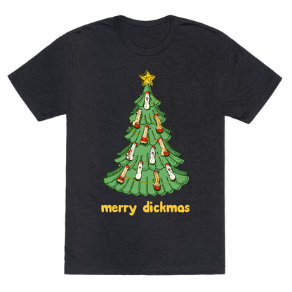 Merry Dickmas Unisex Triblend Tee