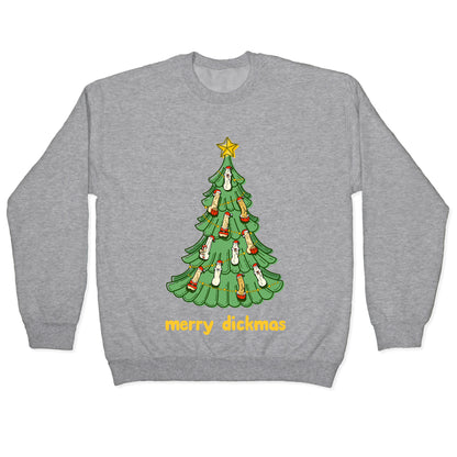 Merry Dickmas Crewneck Sweatshirt