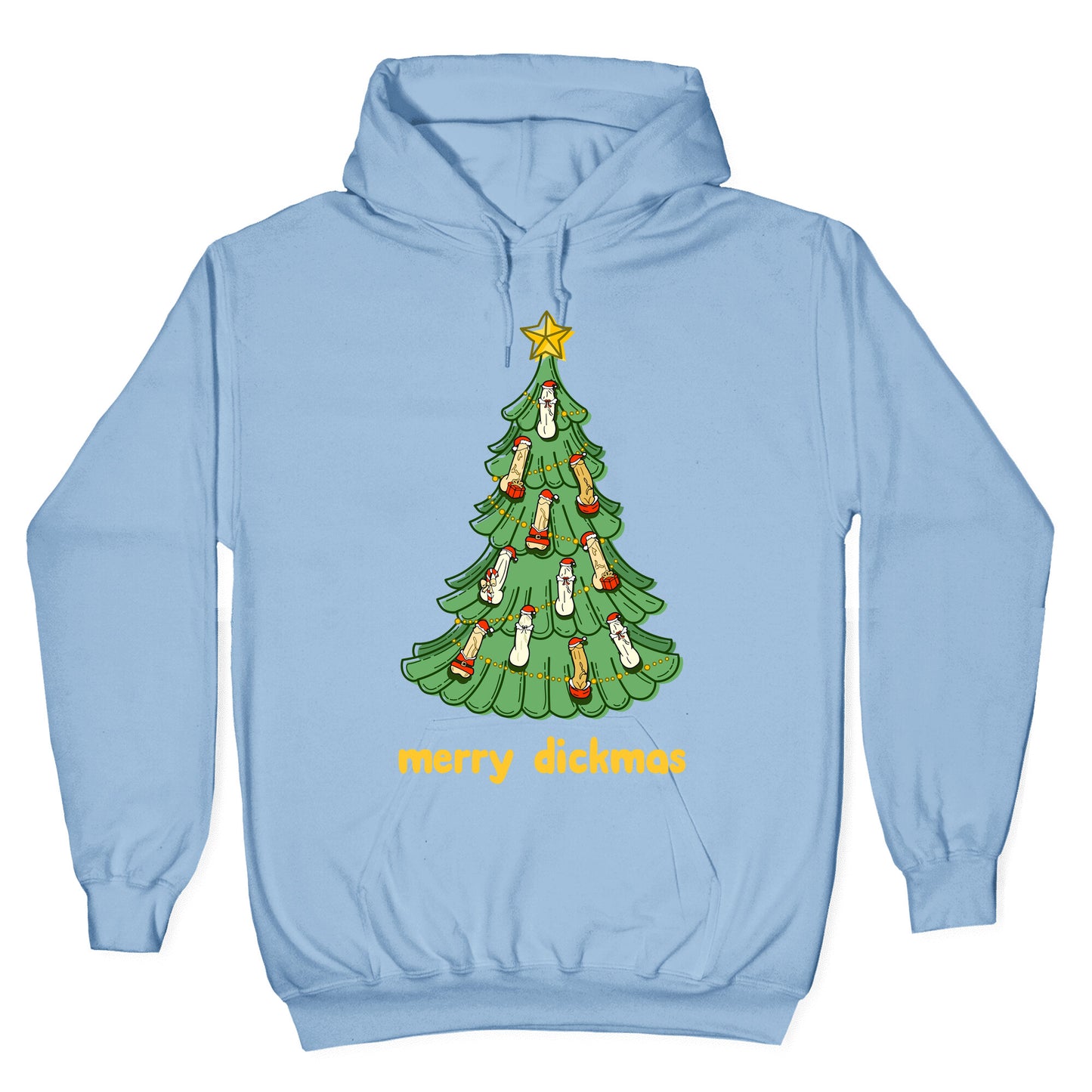 Merry Dickmas Hoodie