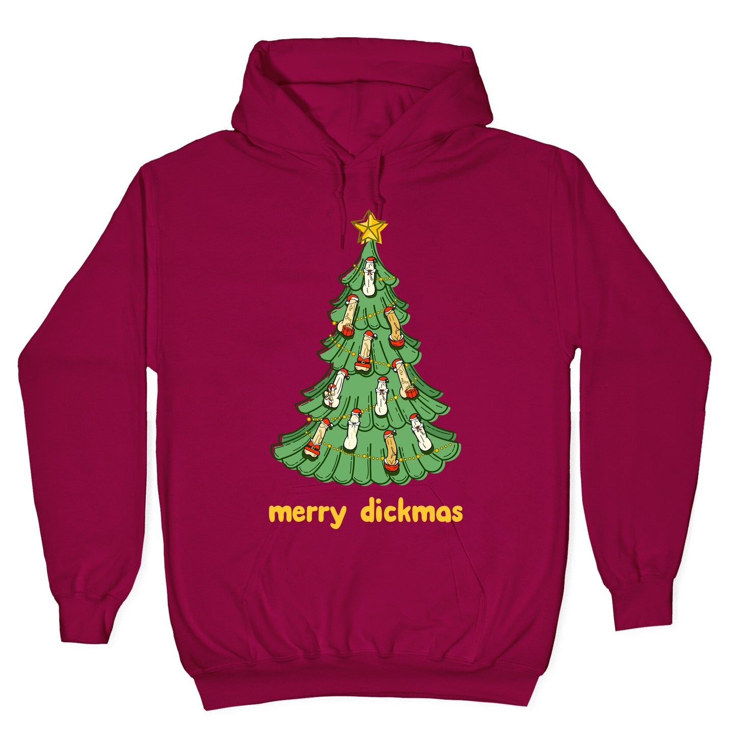 Merry Dickmas Hoodie