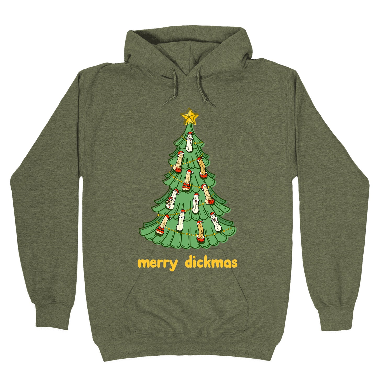 Merry Dickmas Hoodie