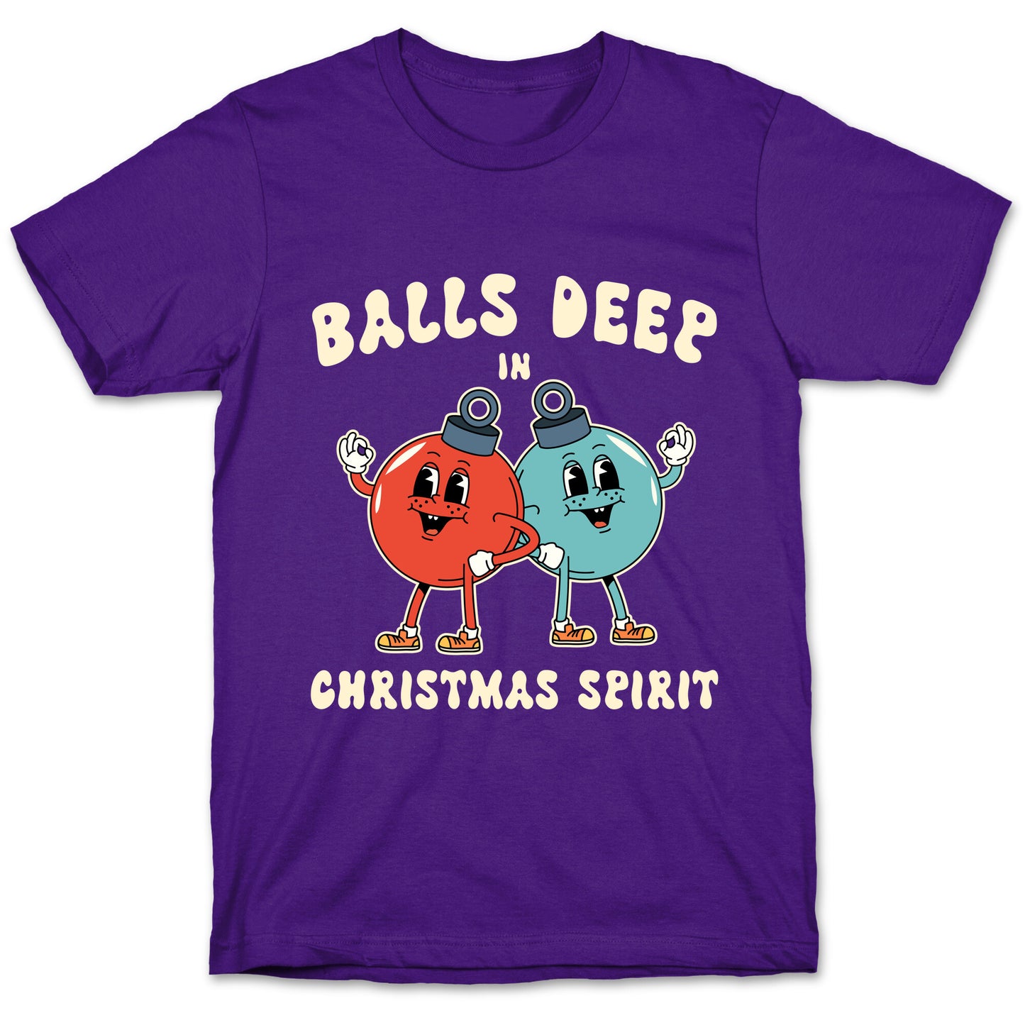 Balls Deep in Christmas Spirit T-Shirt