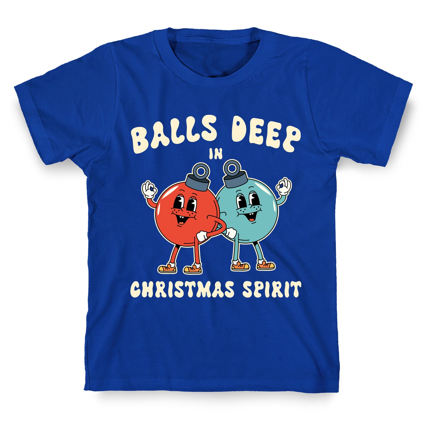 Balls Deep in Christmas Spirit T-Shirt