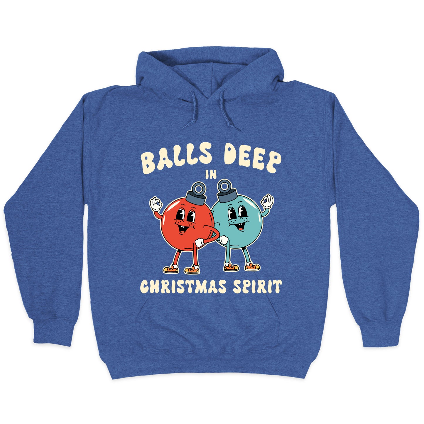 Balls Deep in Christmas Spirit Hoodie