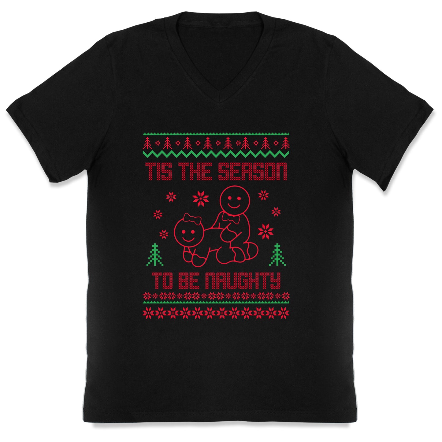 Tis The Season To Be Naughty V-Neck