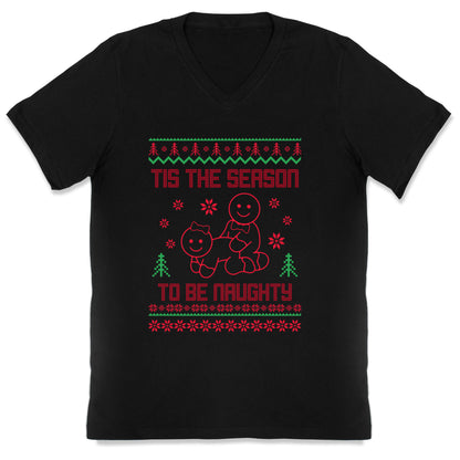 Tis The Season To Be Naughty V-Neck