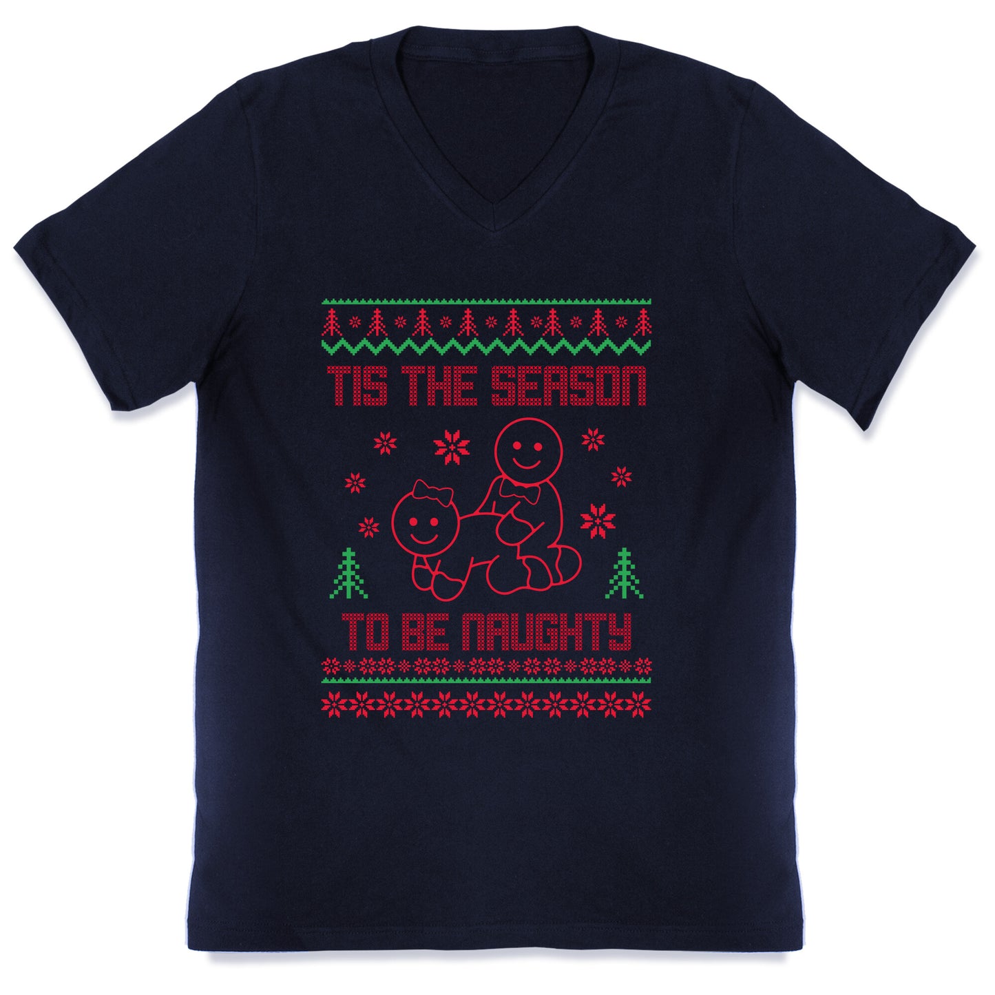 Tis The Season To Be Naughty V-Neck
