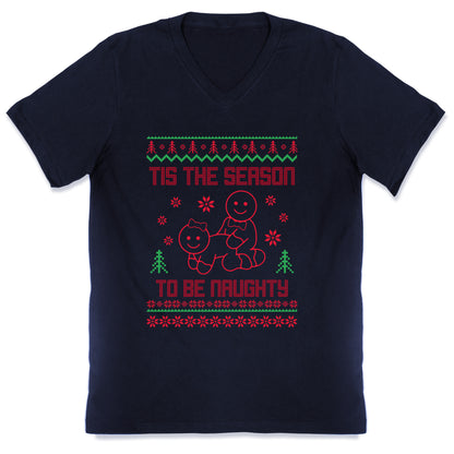 Tis The Season To Be Naughty V-Neck
