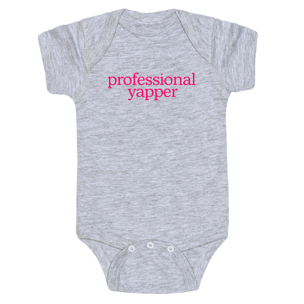 Professional Yapper Baby One-Piece