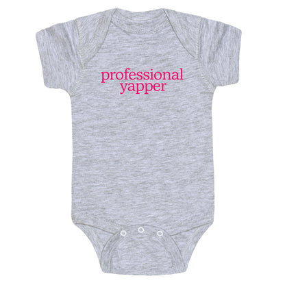 Professional Yapper Baby One-Piece