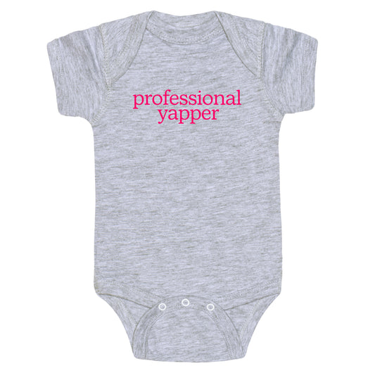 Professional Yapper Baby One-Piece