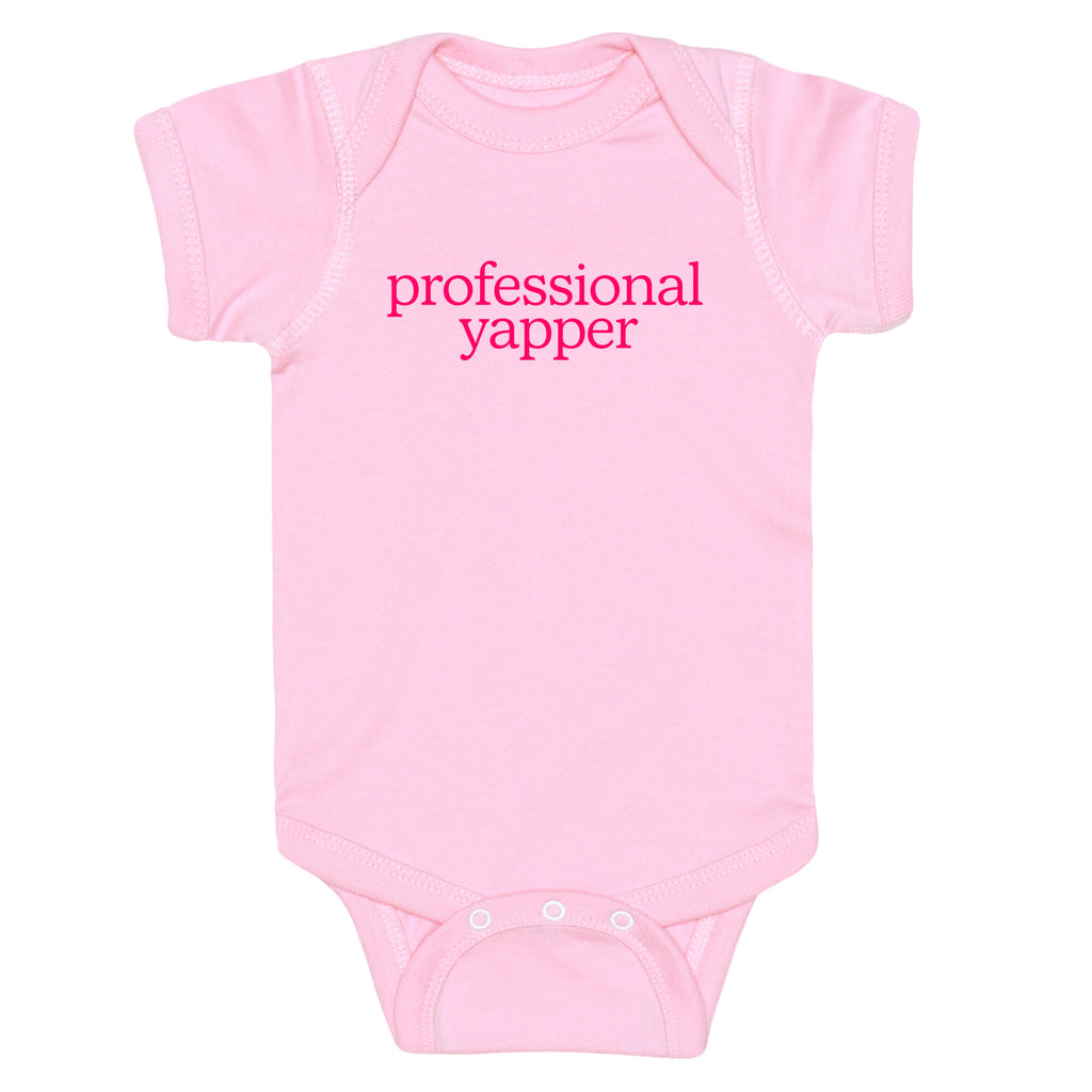 Professional Yapper Baby One-Piece