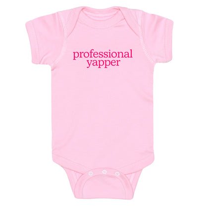 Professional Yapper Baby One-Piece
