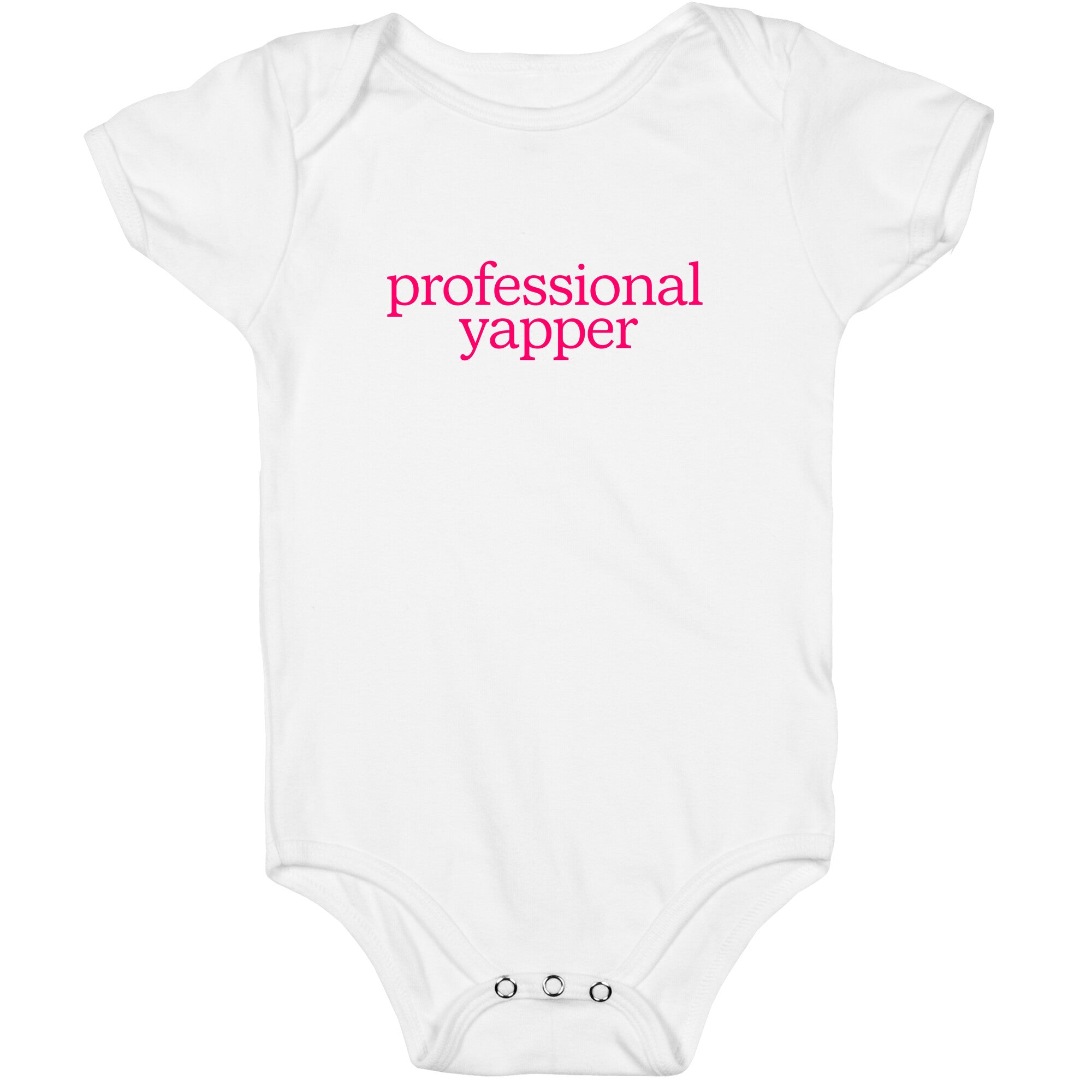 Professional Yapper Baby One-Piece