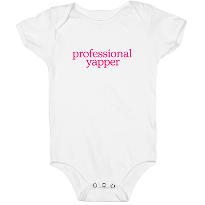 Professional Yapper Baby One-Piece
