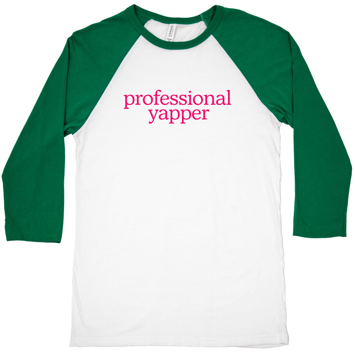 Professional Yapper Baseball Tee