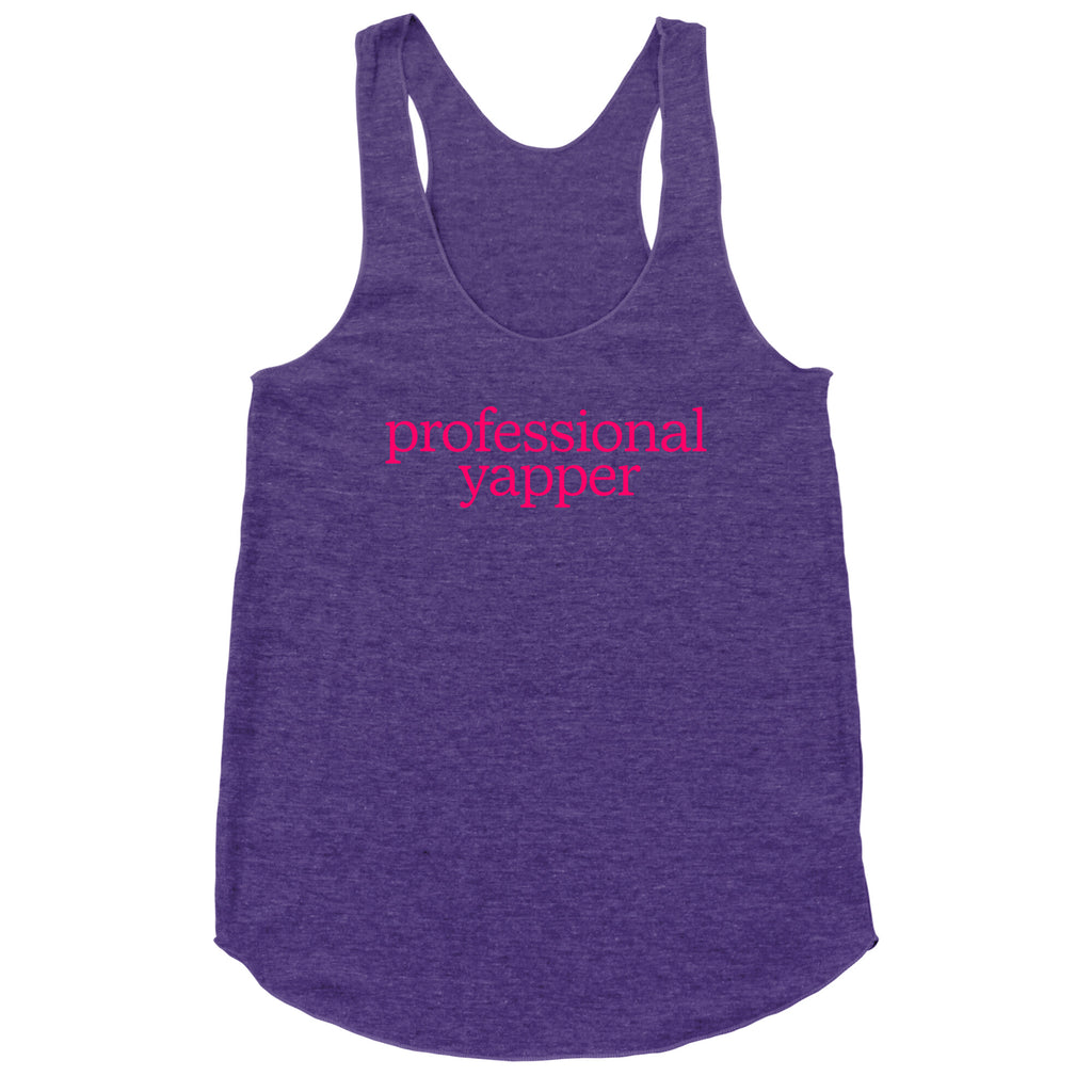 Professional Yapper Racerback Tank