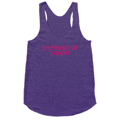 Professional Yapper Racerback Tank