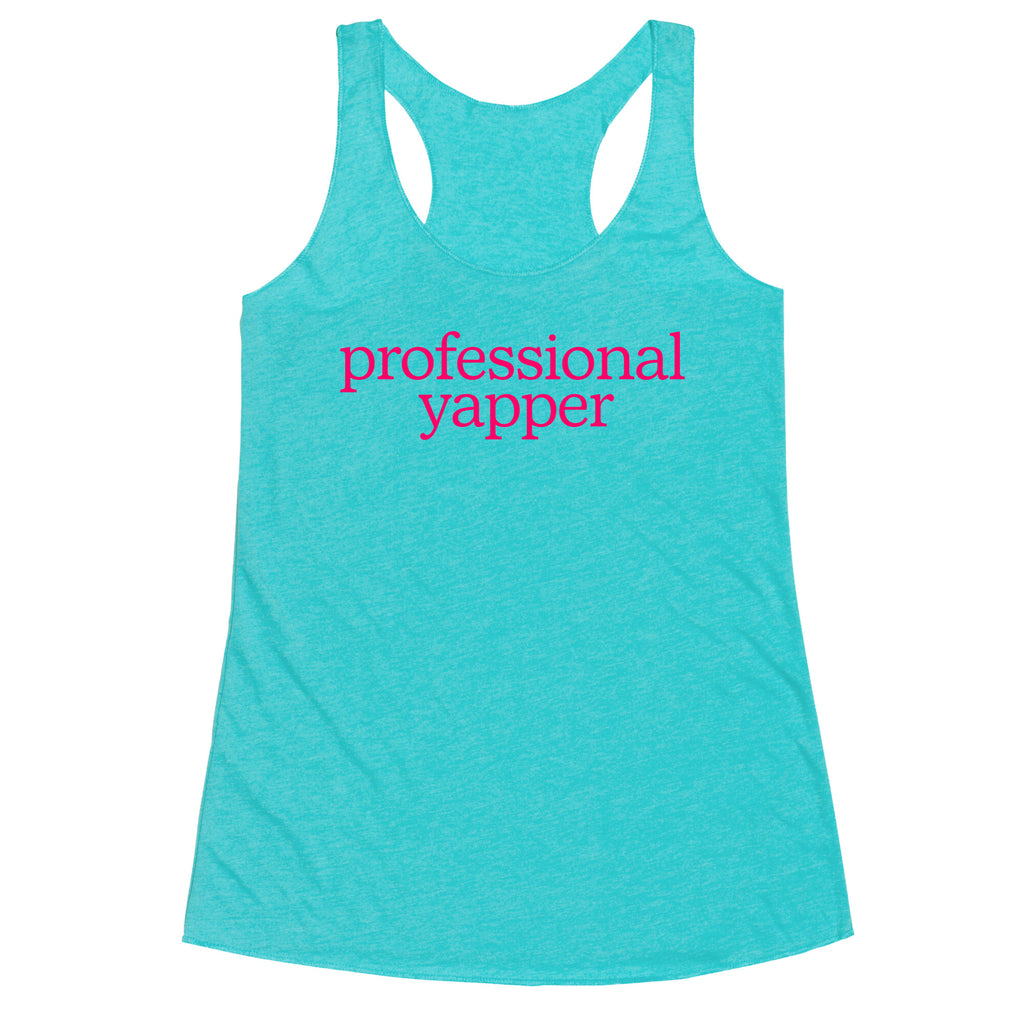 Professional Yapper Racerback Tank