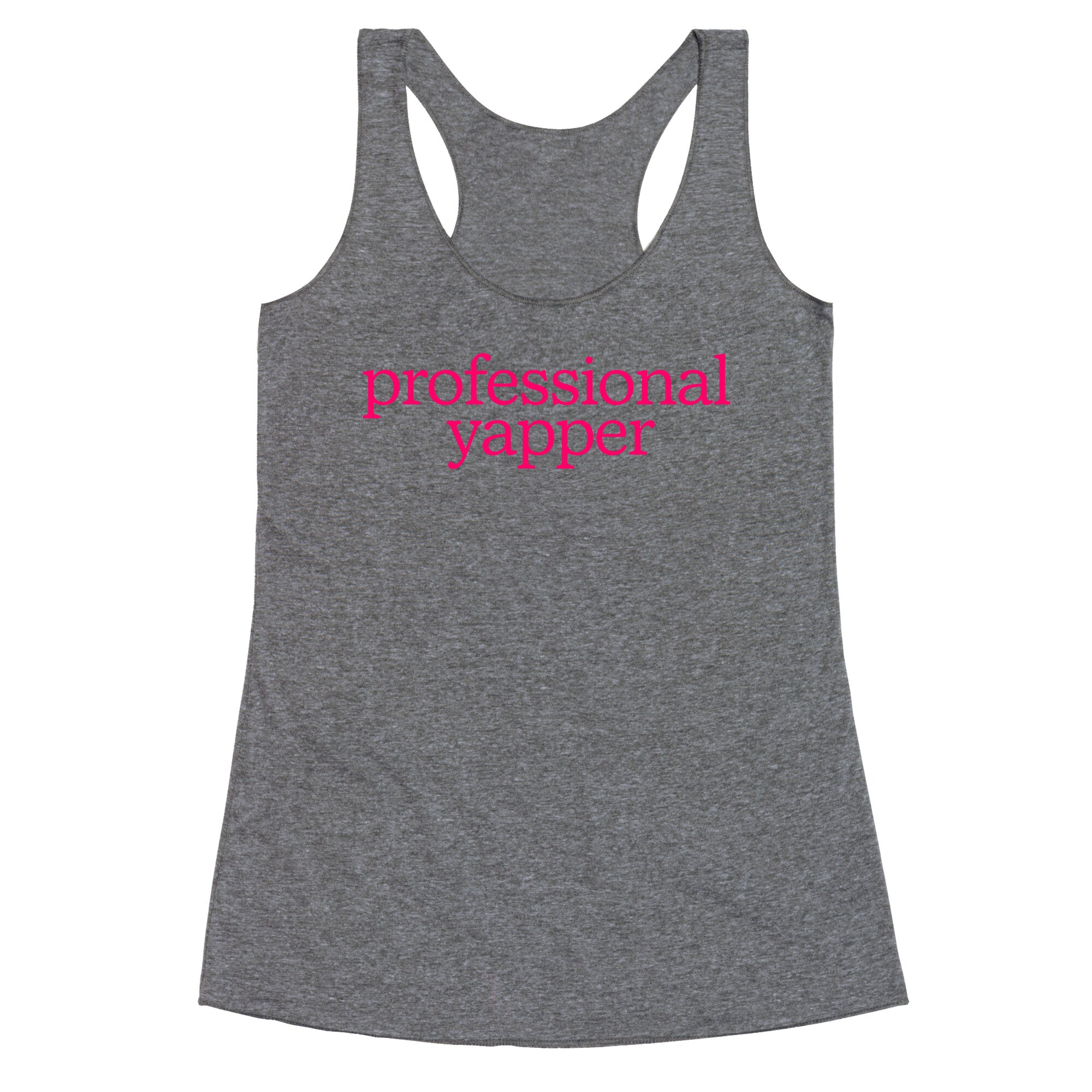 Professional Yapper Racerback Tank