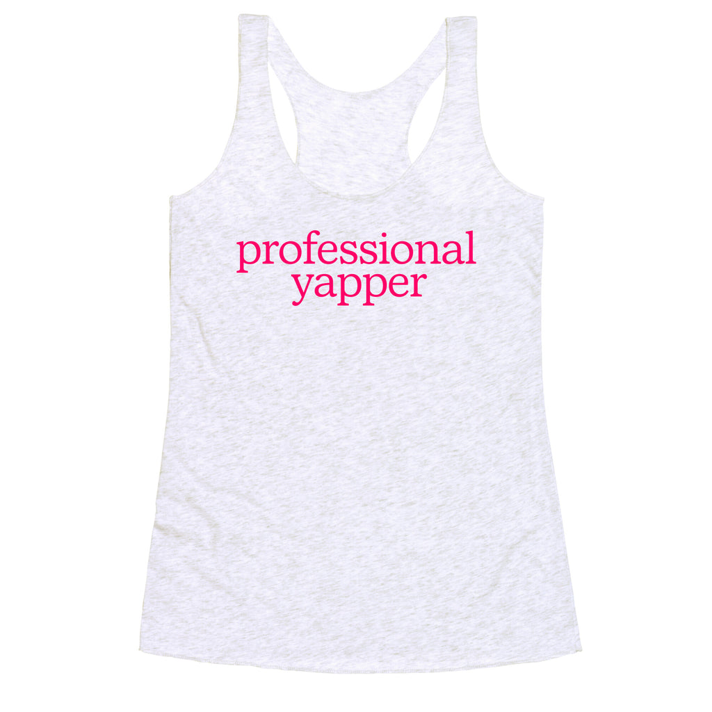 Professional Yapper Racerback Tank
