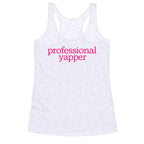 Professional Yapper Racerback Tank
