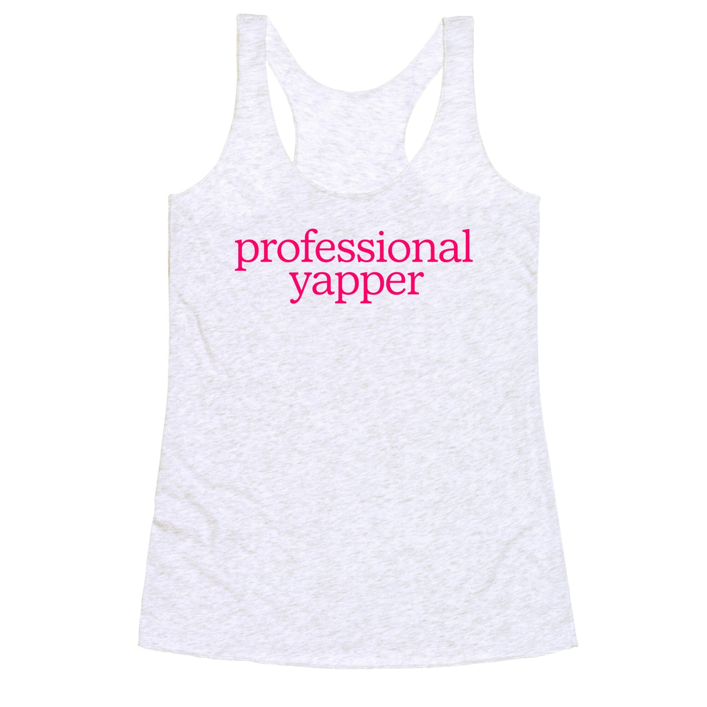 Professional Yapper Racerback Tank