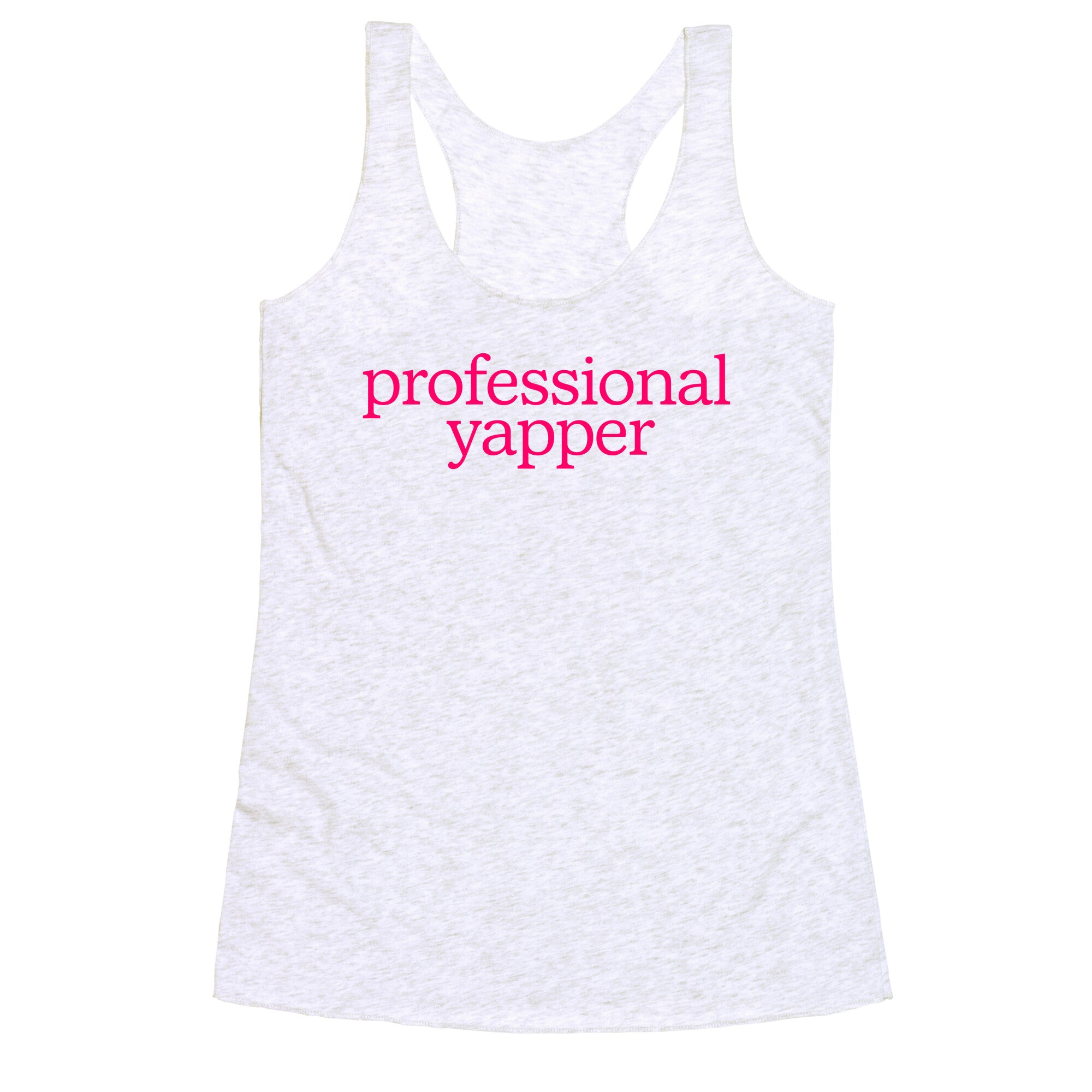 Professional Yapper Racerback Tank