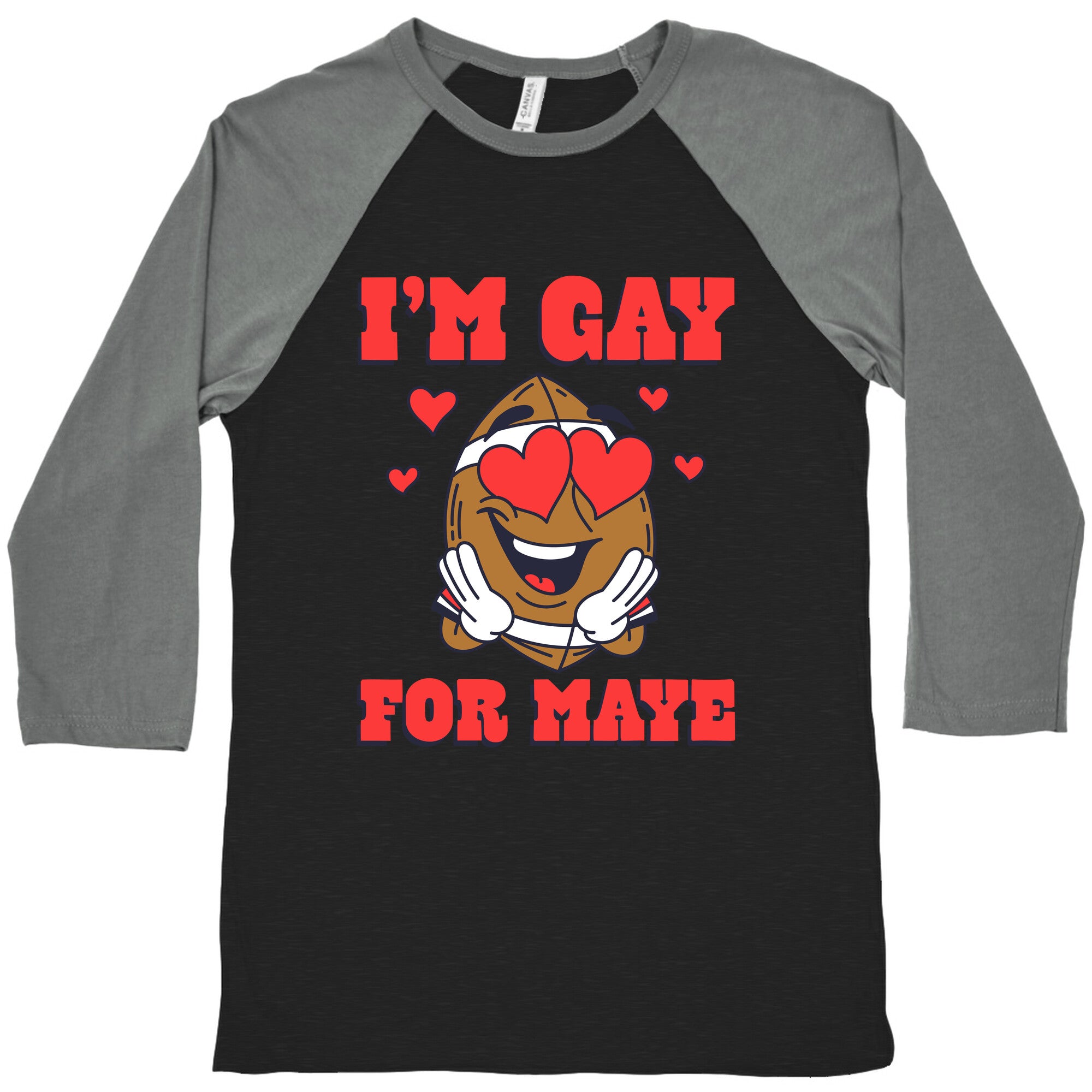 Gay for Maye Baseball Tee