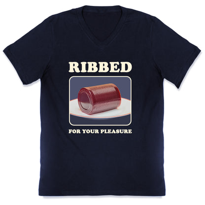 Ribbed for Your Pleasure V-Neck