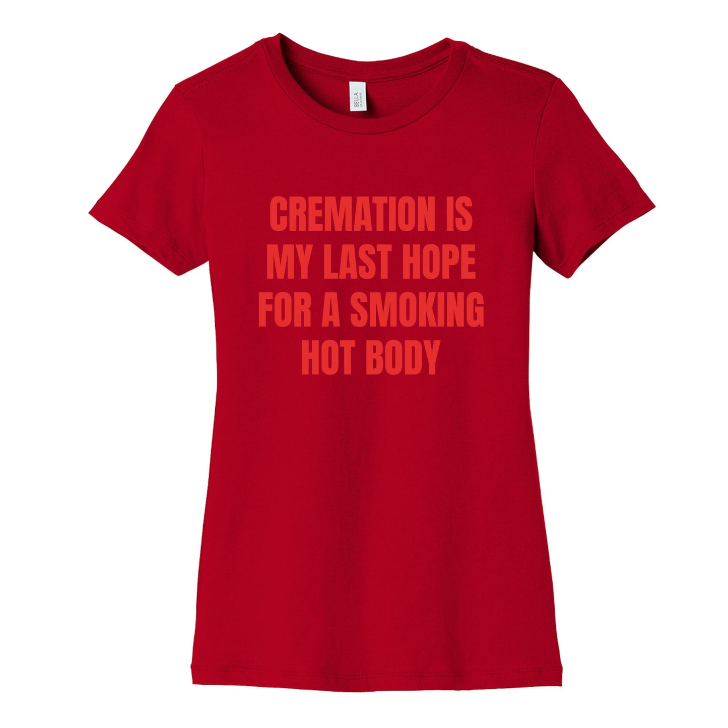 Smoking Hot Body Womens Cotton Tee