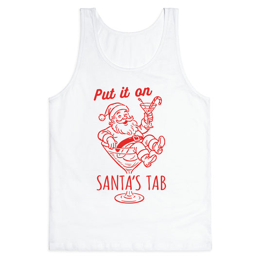 Put it On Santas Tab Tank Top