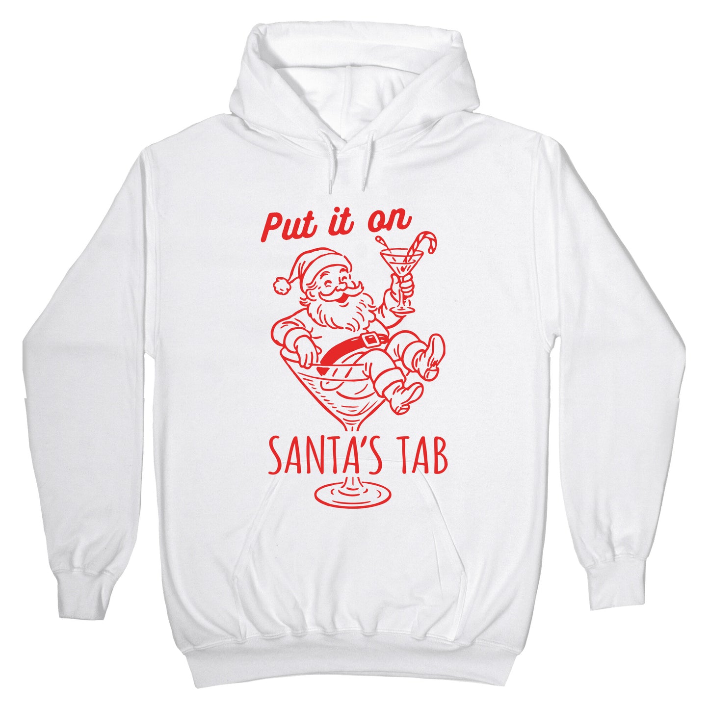Put it On Santas Tab Hoodie