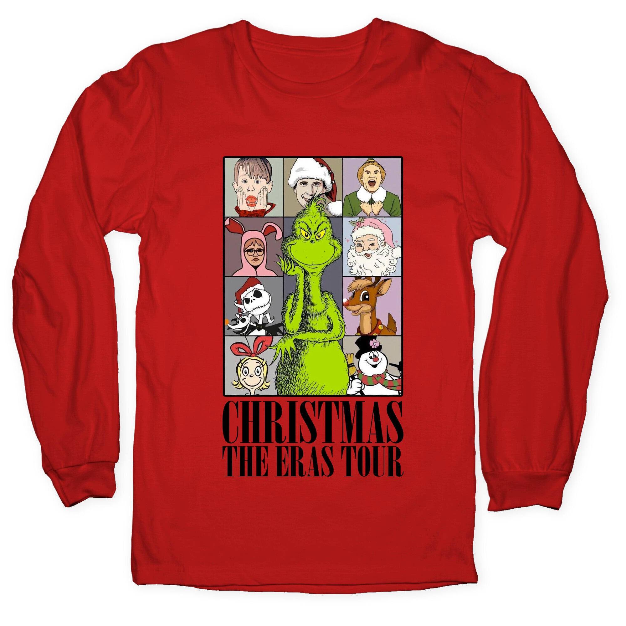 Christmas Eras Tour Longsleeve Tee