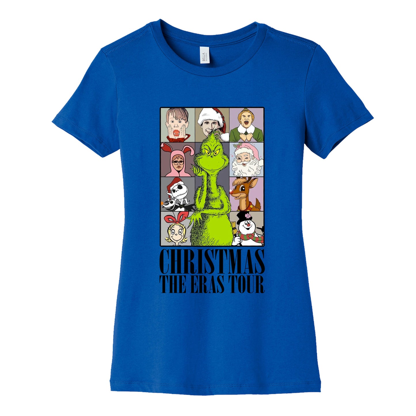 Christmas Eras Tour Womens Cotton Tee