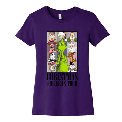 Christmas Eras Tour Womens Cotton Tee